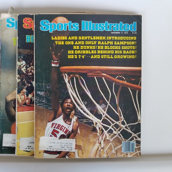 Lot 1979 Sports Illustrated Magazine Coghlan Ralph Sampson Spectacular Watson - Picture 3 of 12